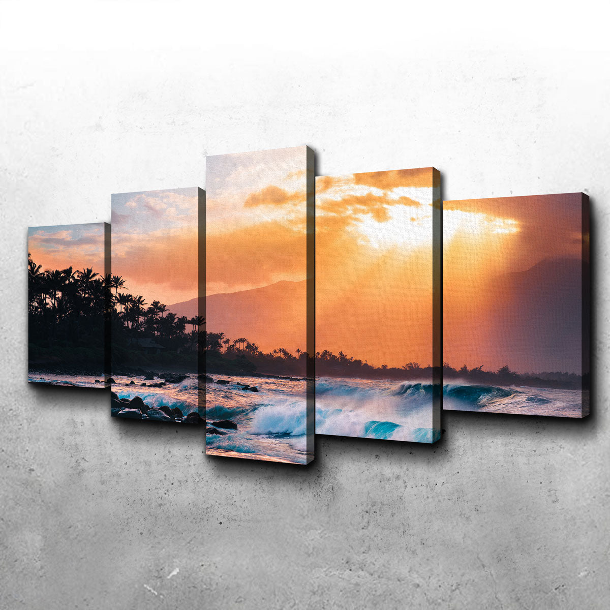 Sunset Paradise Wall Art