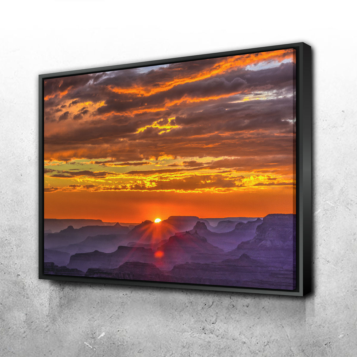 Sunset at Lipan Point Grand Canyon Wall Art