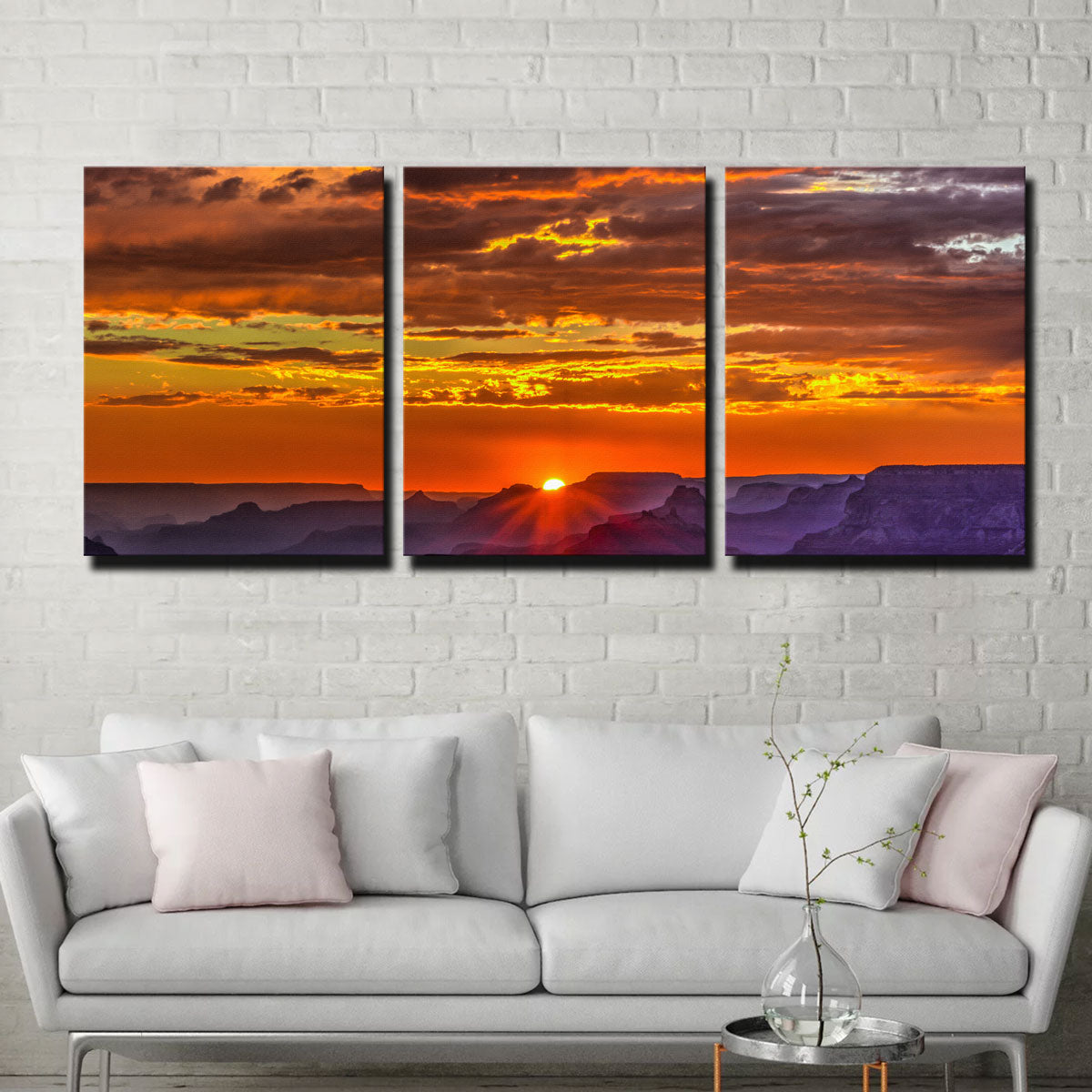 Sunset at Lipan Point Grand Canyon Wall Art