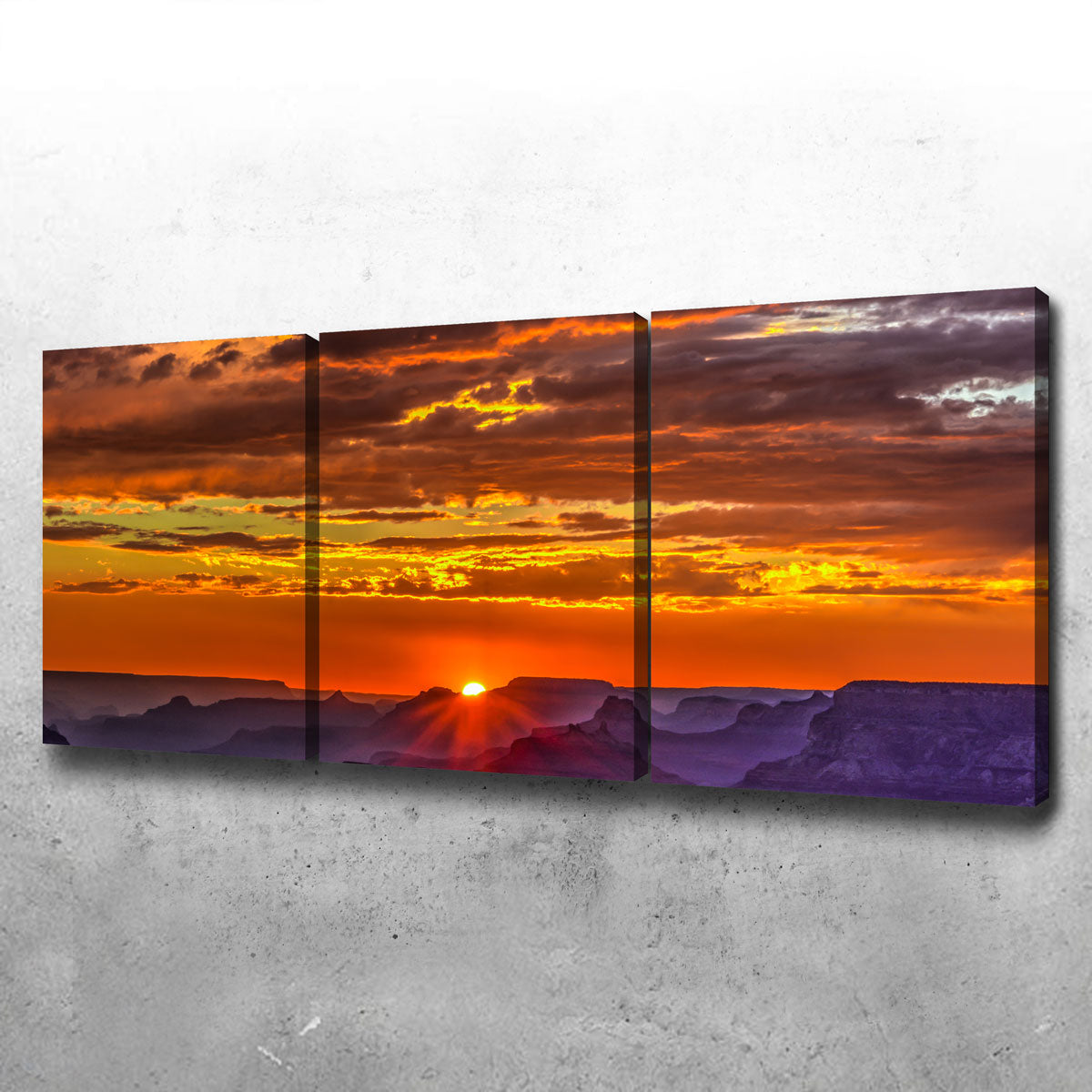 Sunset at Lipan Point Grand Canyon Wall Art