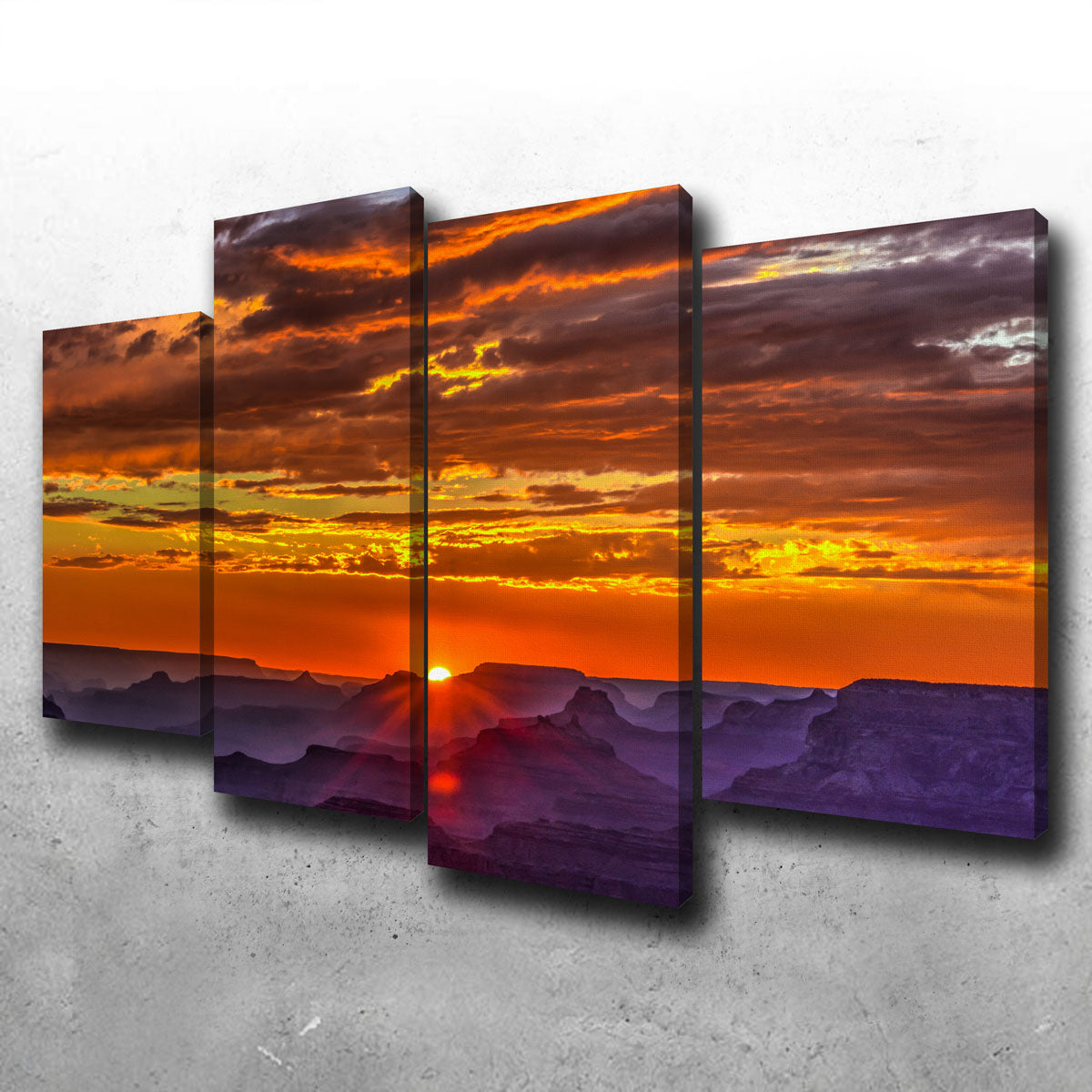 Sunset at Lipan Point Grand Canyon Wall Art
