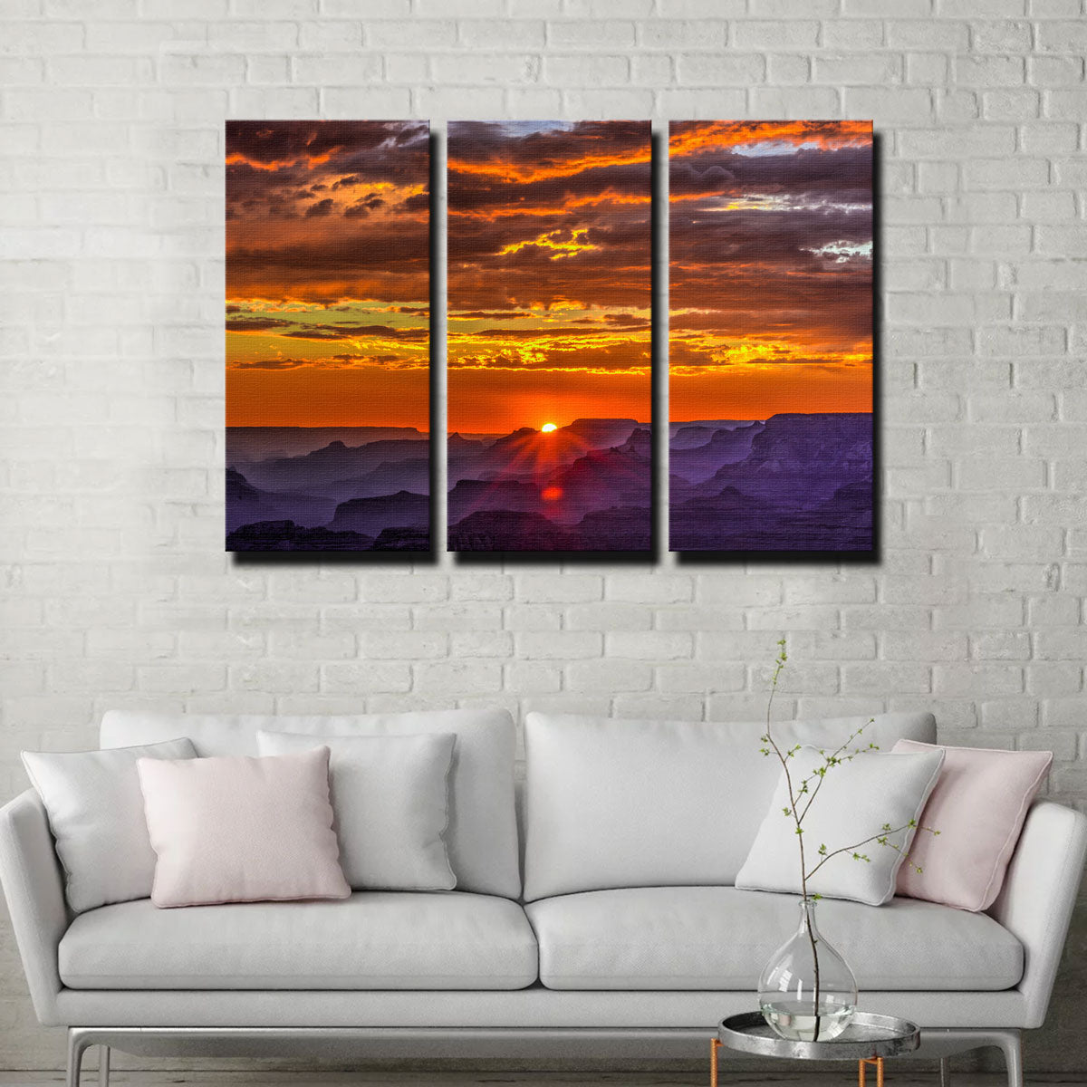 Sunset at Lipan Point Grand Canyon Wall Art