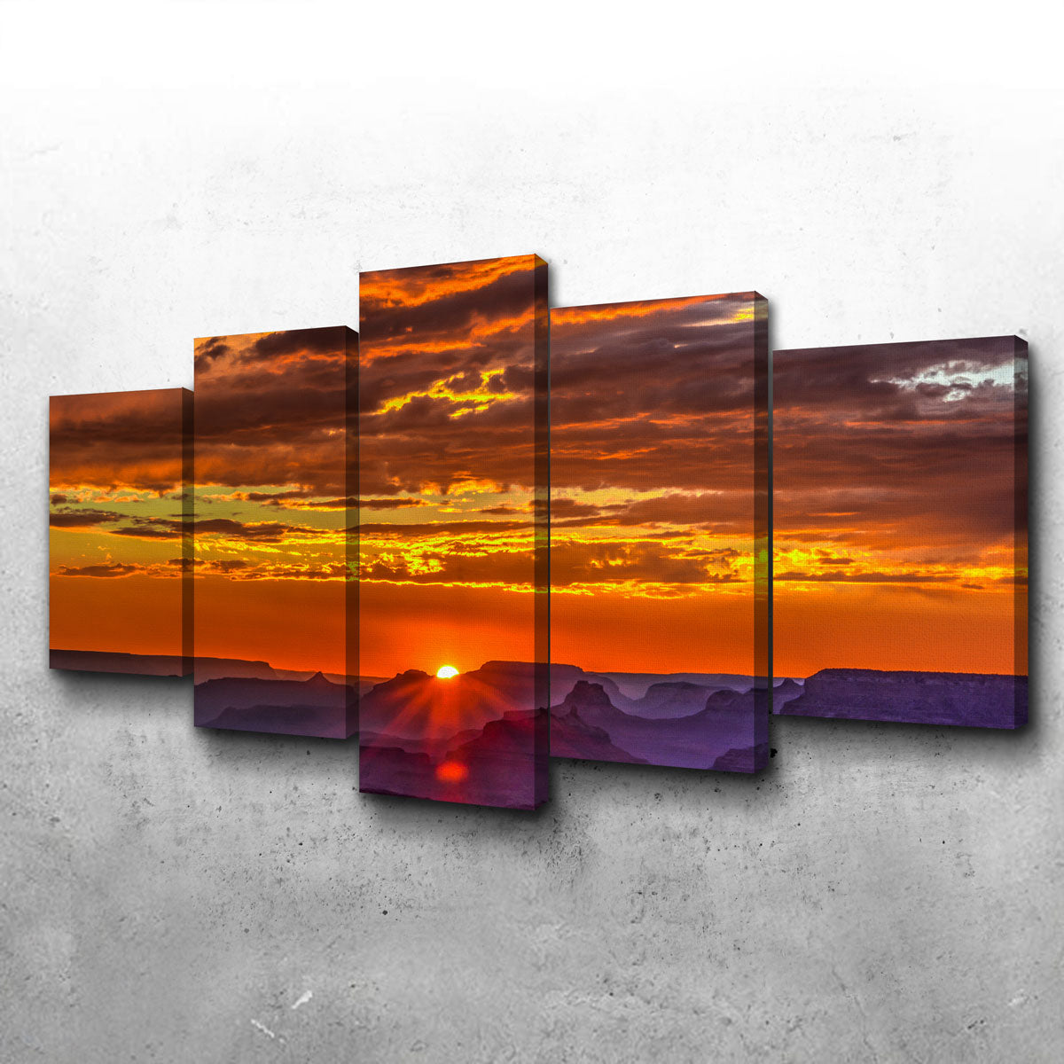 Sunset at Lipan Point Grand Canyon Wall Art