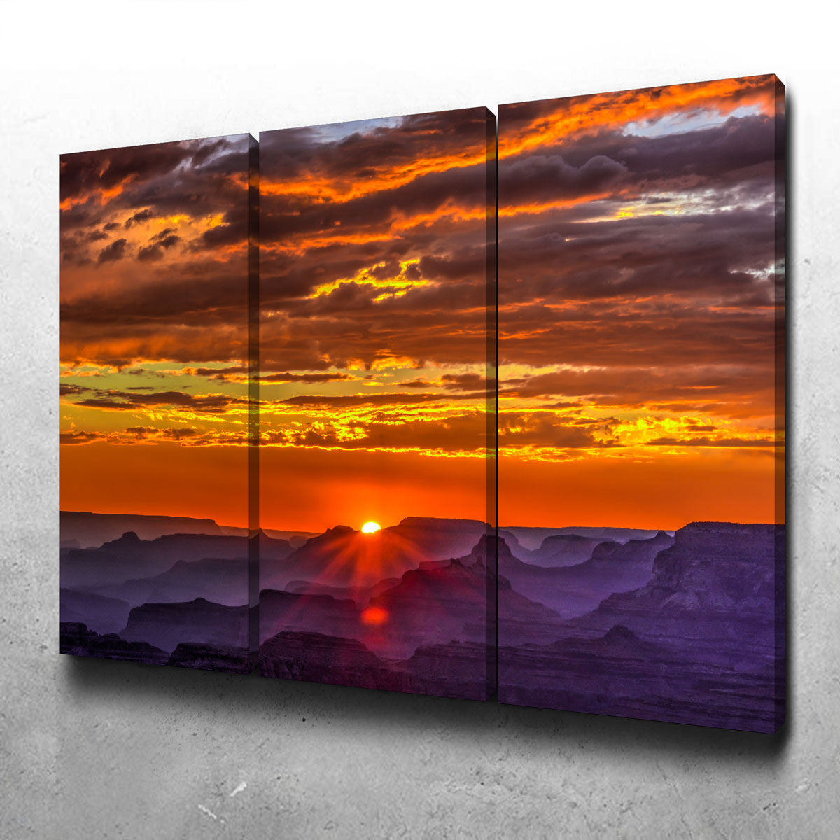 Sunset at Lipan Point Grand Canyon Wall Art