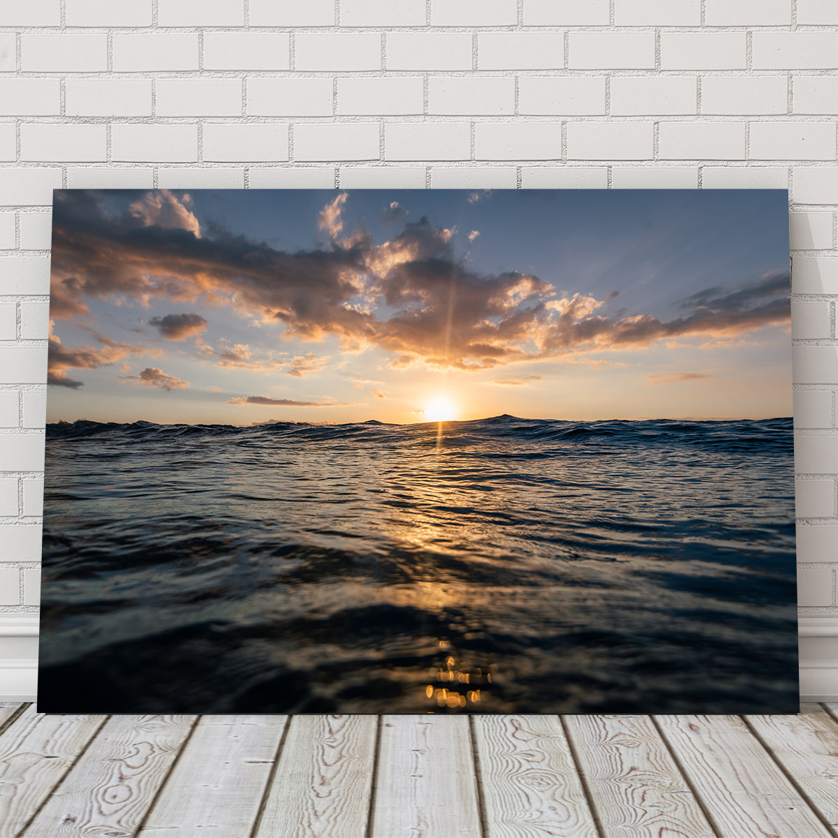Sunset Ocean Wall Art