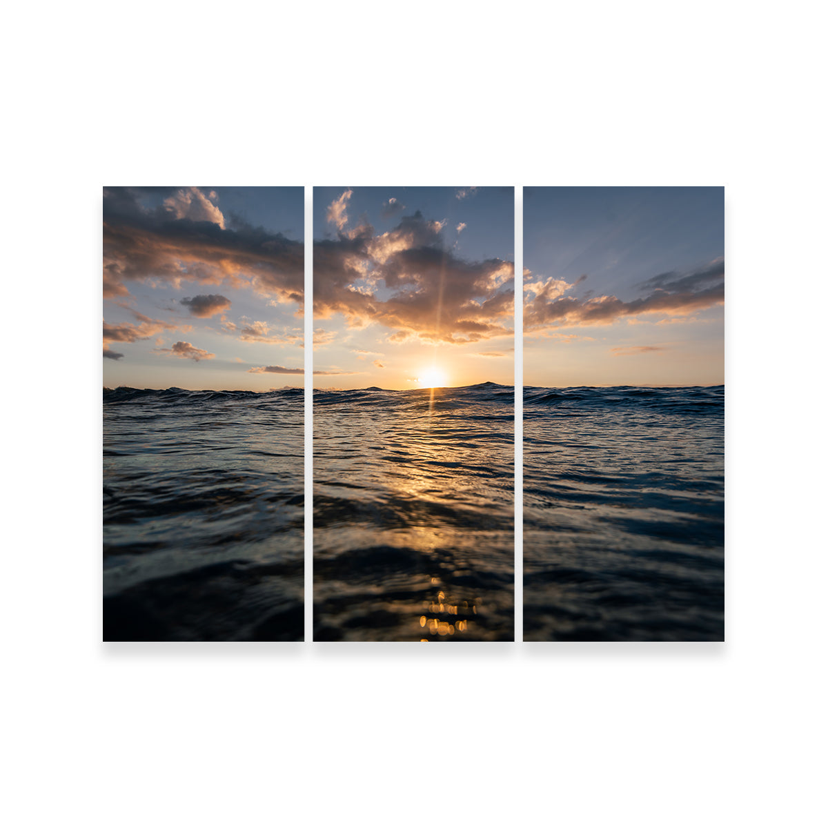 Sunset Ocean Wall Art