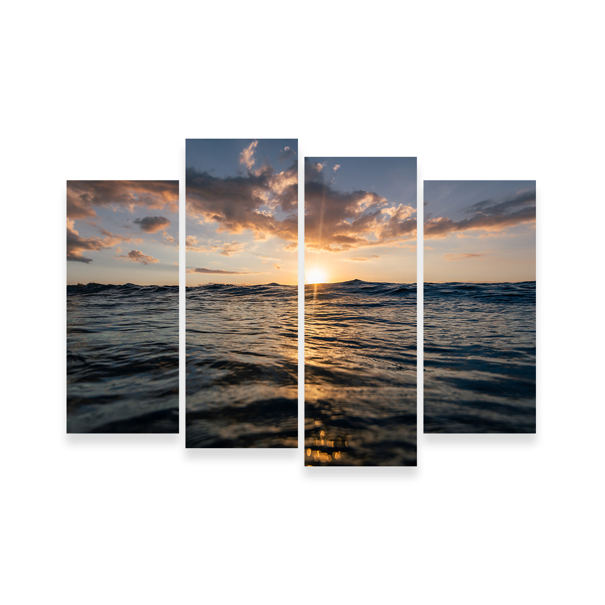 Sunset Ocean Wall Art