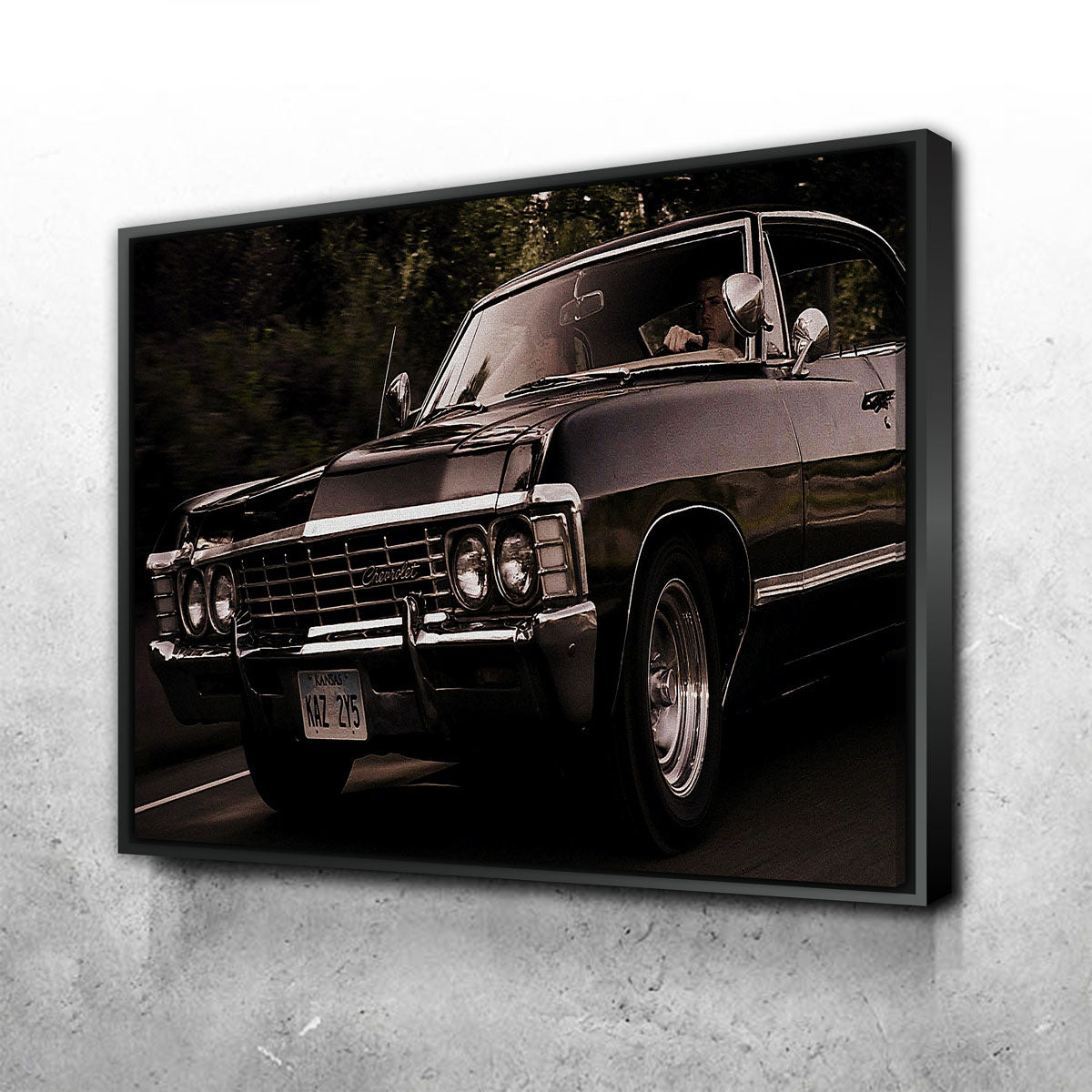 Supernatural Impala Wall Art