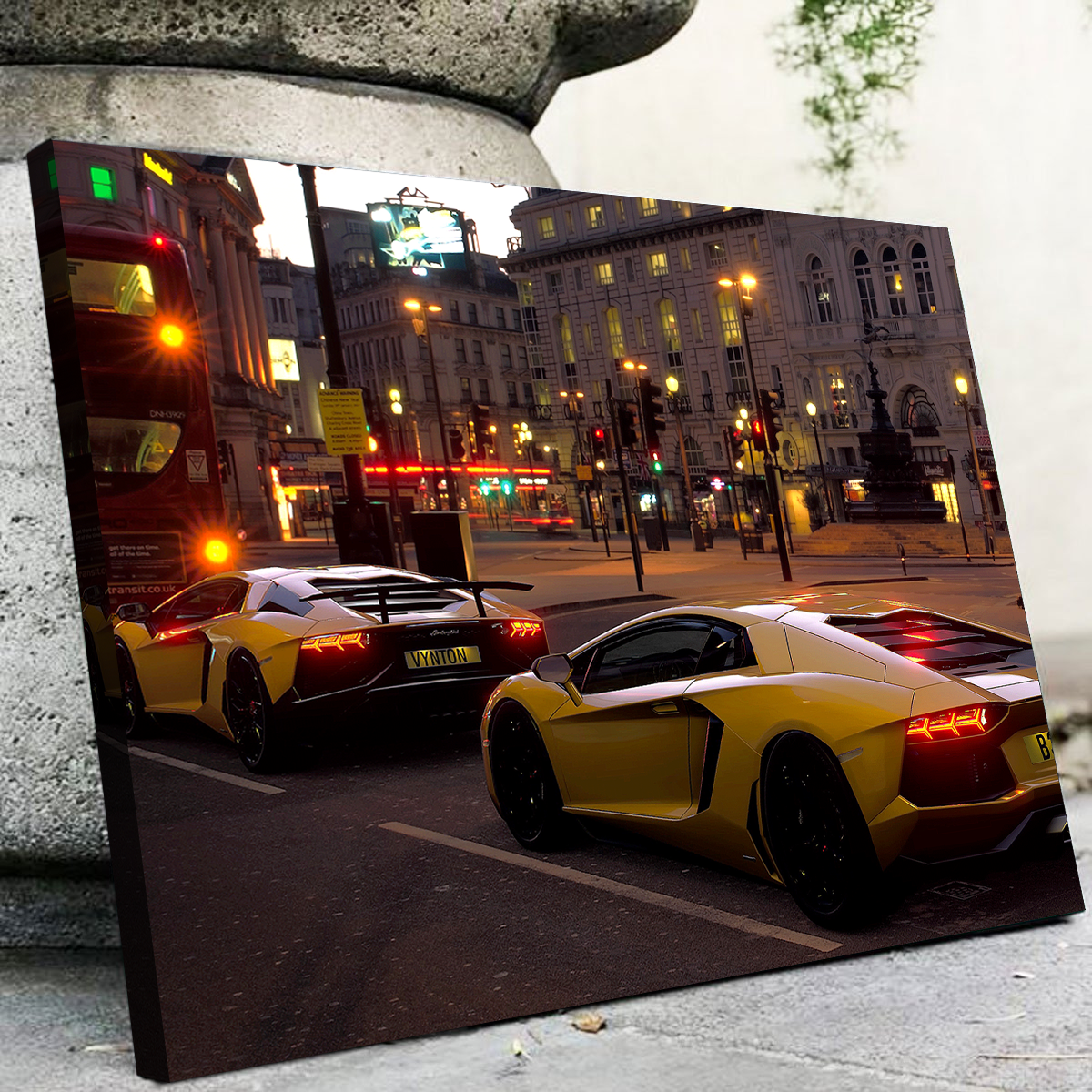 Traffic Jam Canvas Set