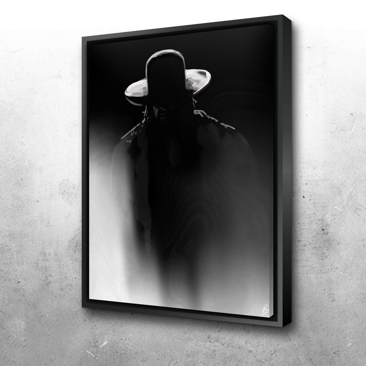Taker In Shadow Wall Art