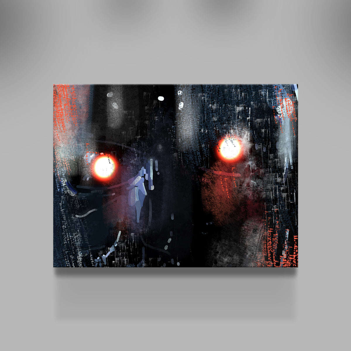 Terminator Eyes Wall Art