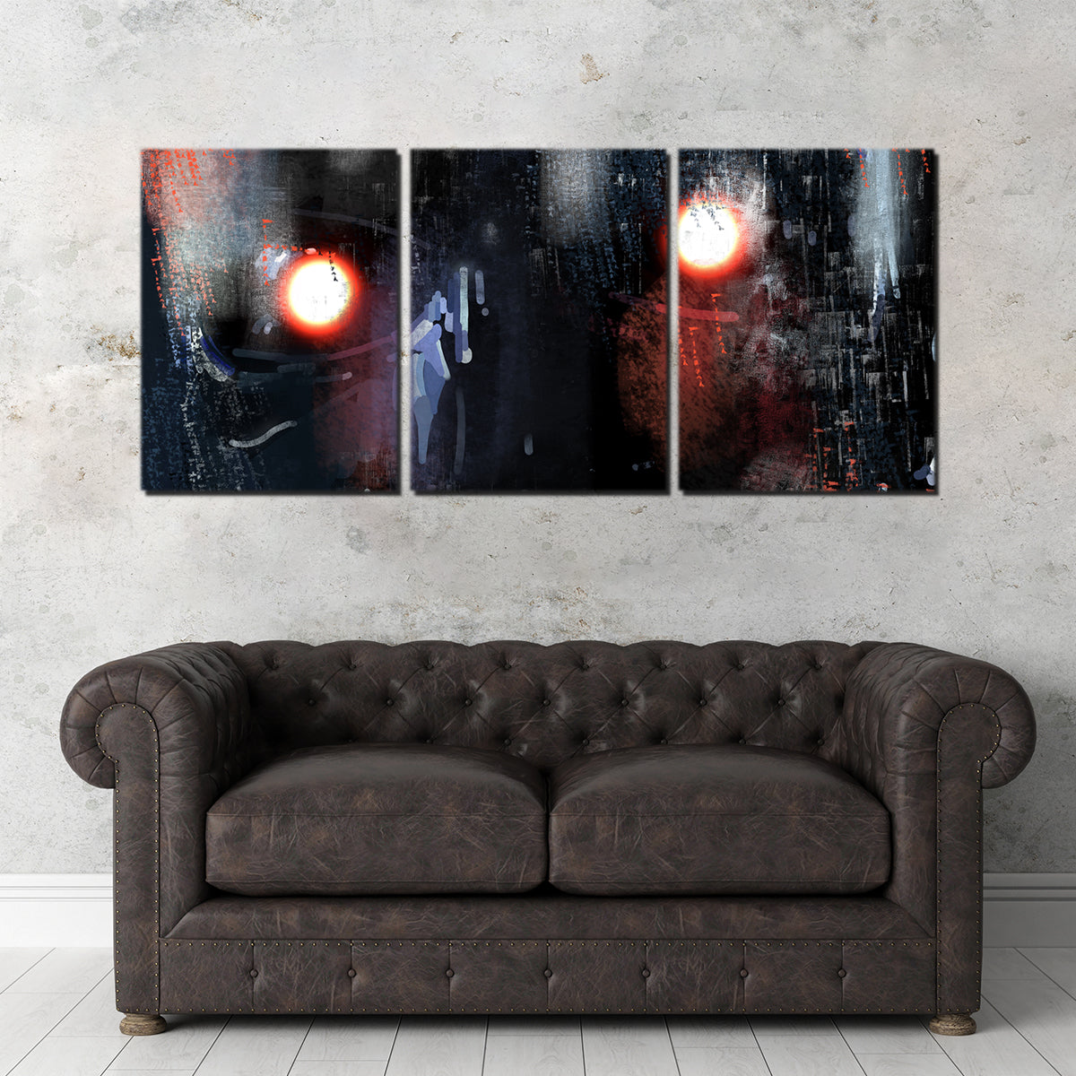 Terminator Eyes Wall Art