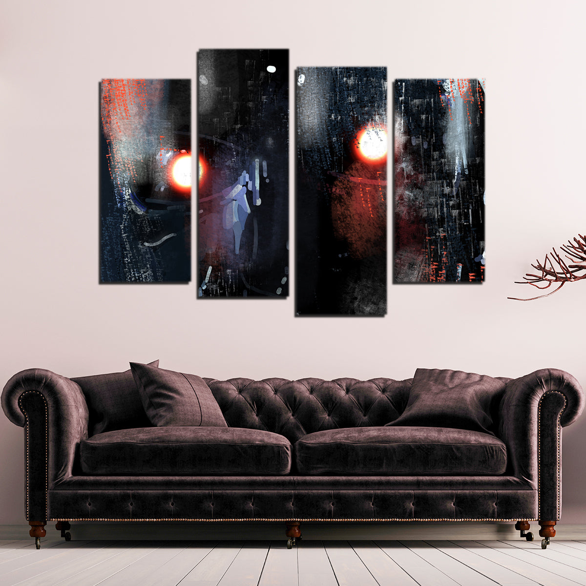 Terminator Eyes Wall Art