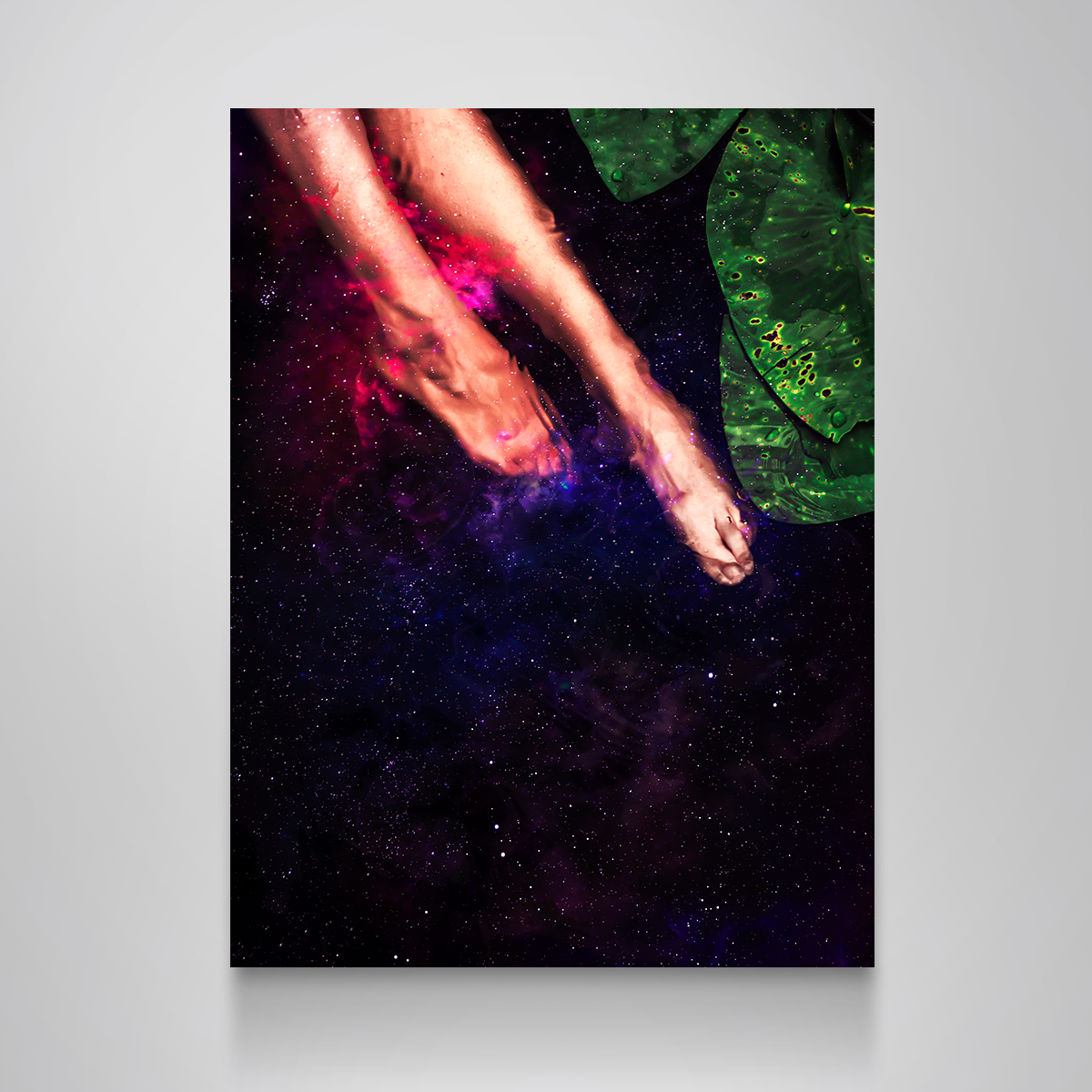 Testing The Water Wall Art