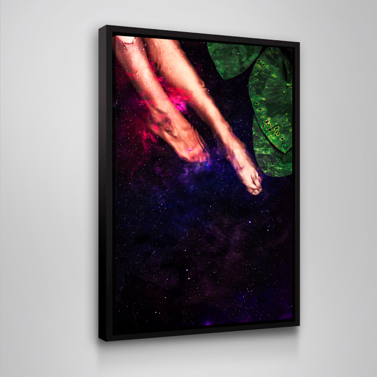 Testing The Water Wall Art