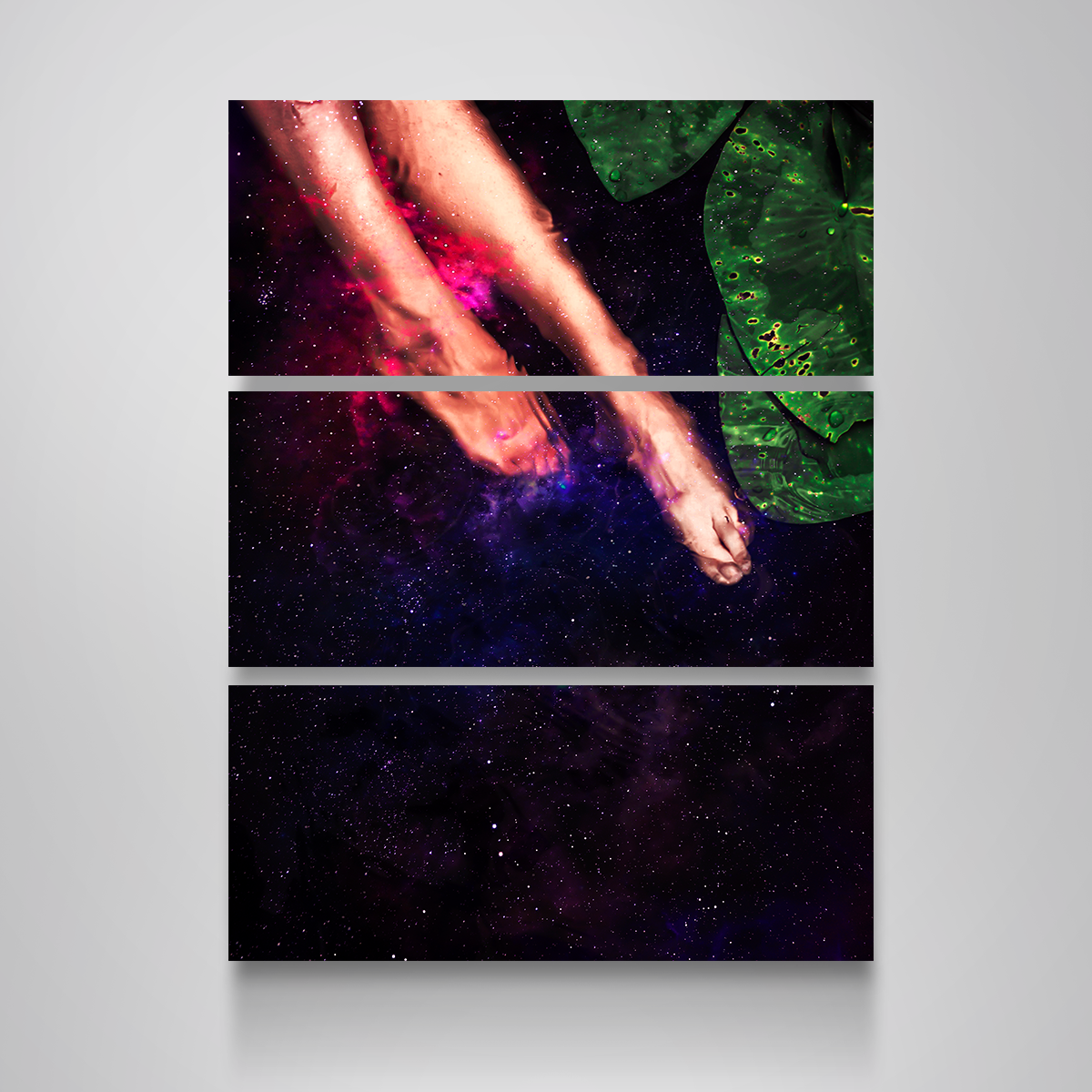 Testing The Water Wall Art