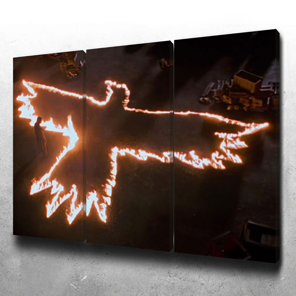 The Crow Fire Wall Art