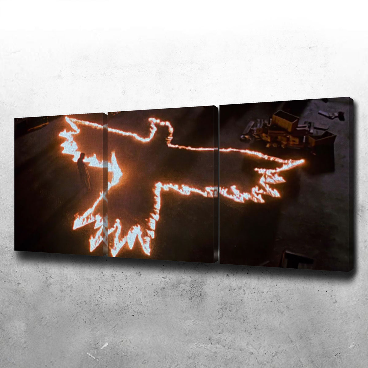 The Crow Fire Wall Art