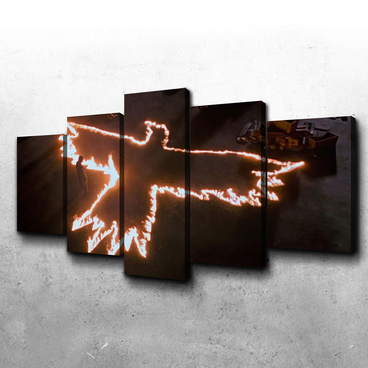 The Crow Fire Wall Art