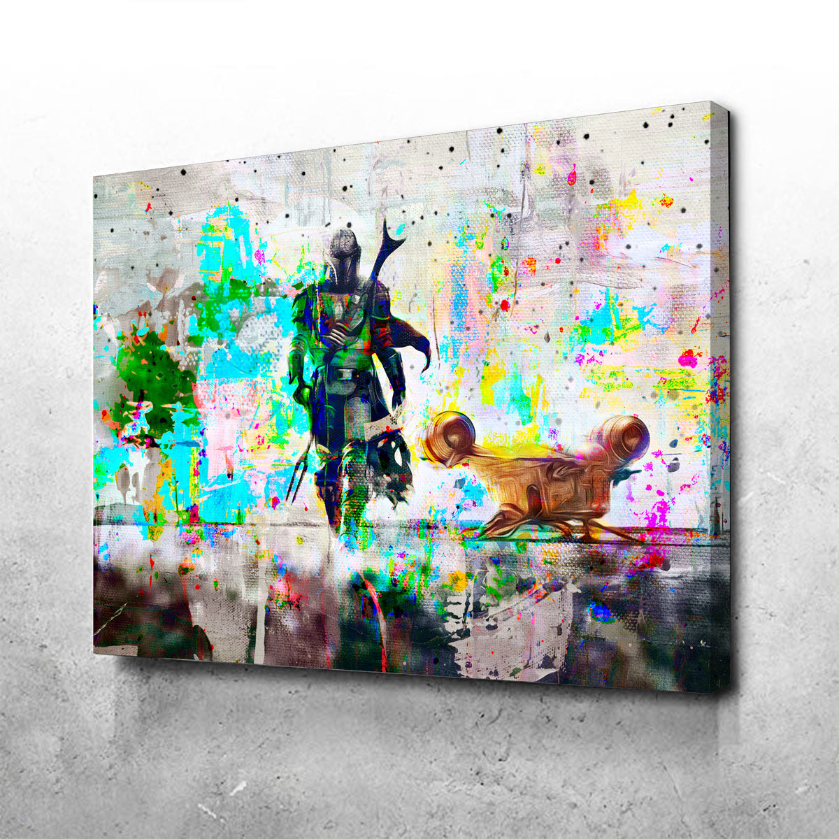 The Mandalorian Wall Art