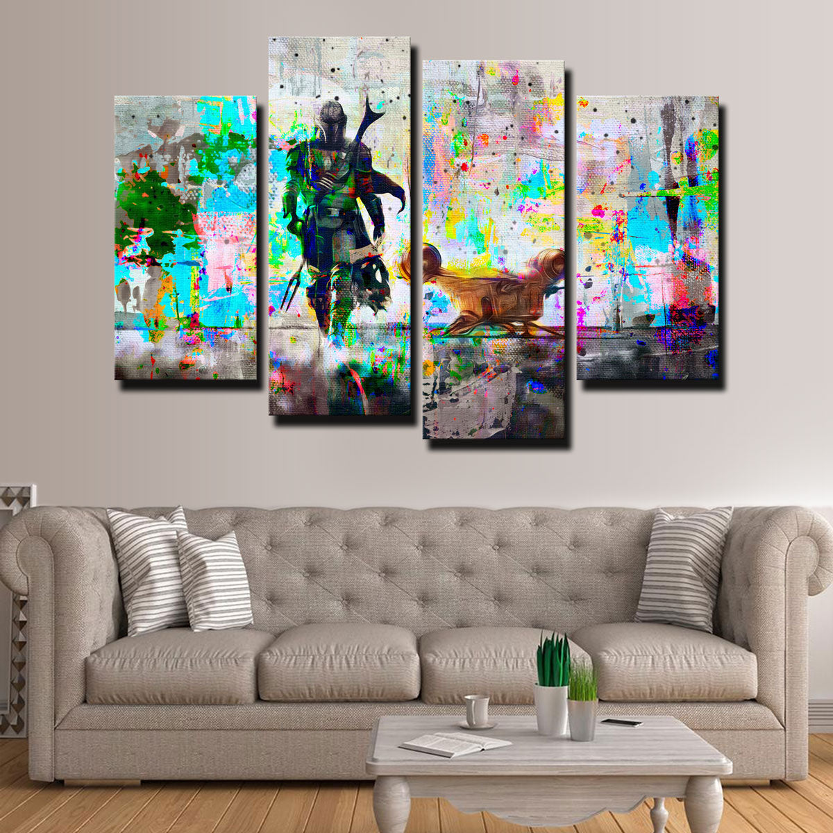 The Mandalorian Wall Art