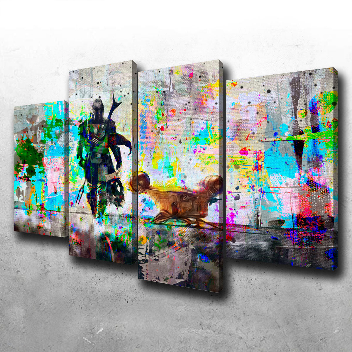 The Mandalorian Wall Art