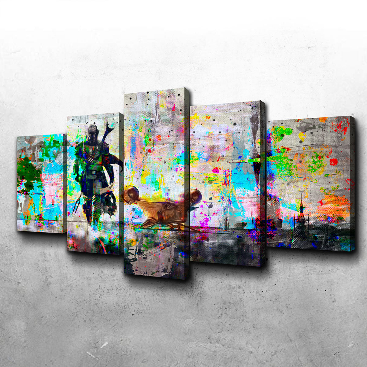 The Mandalorian Wall Art