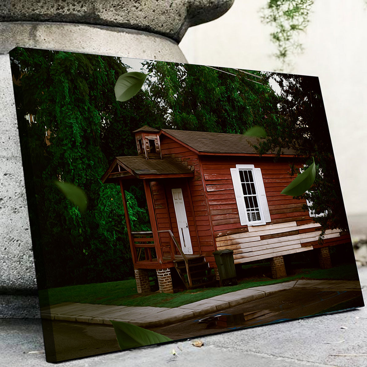 The Red House Wall Art