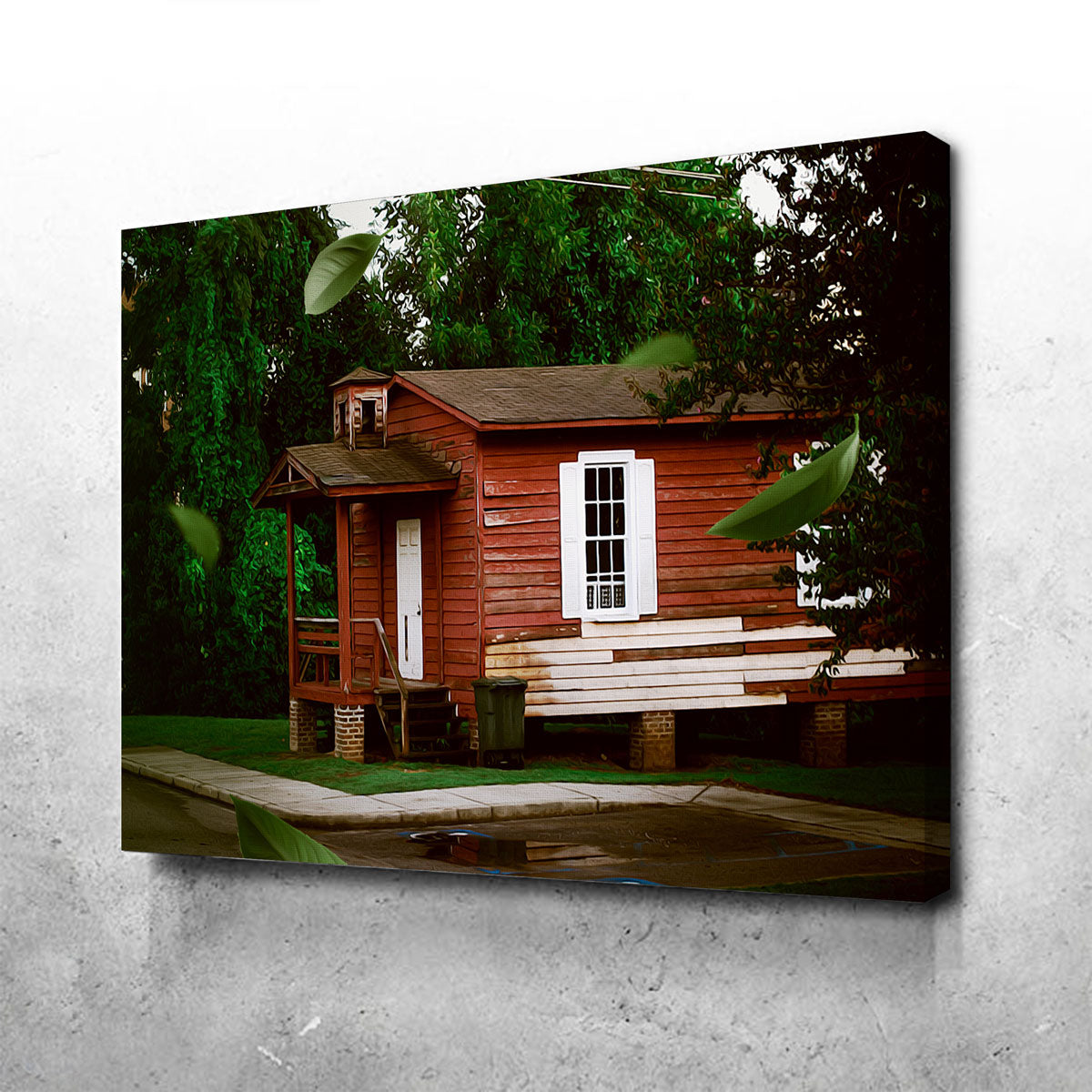 The Red House Wall Art
