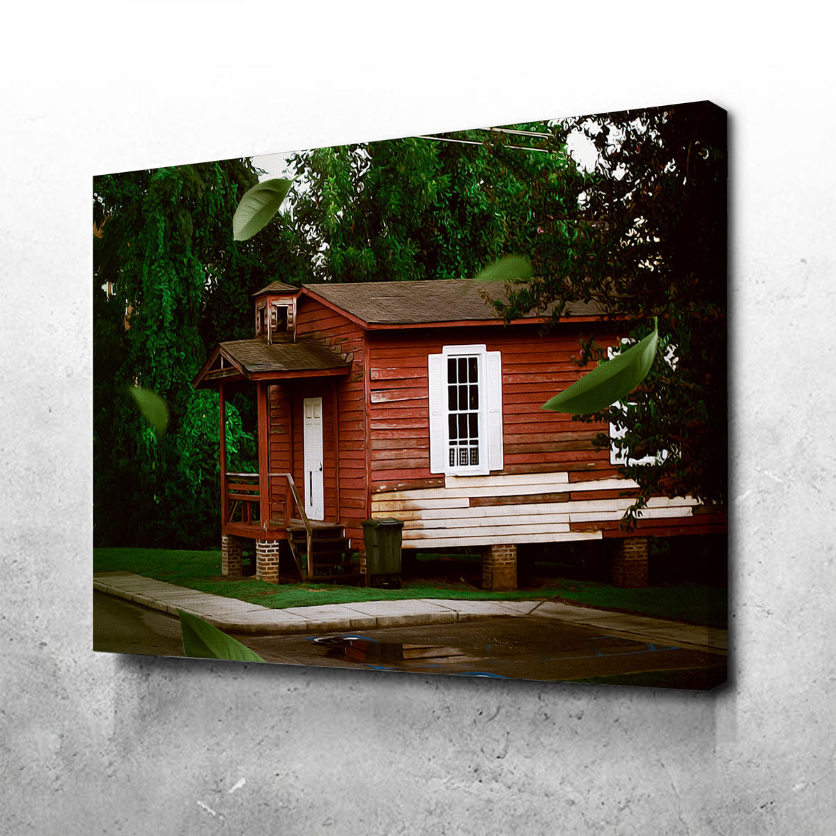 The Red House Canvas Set