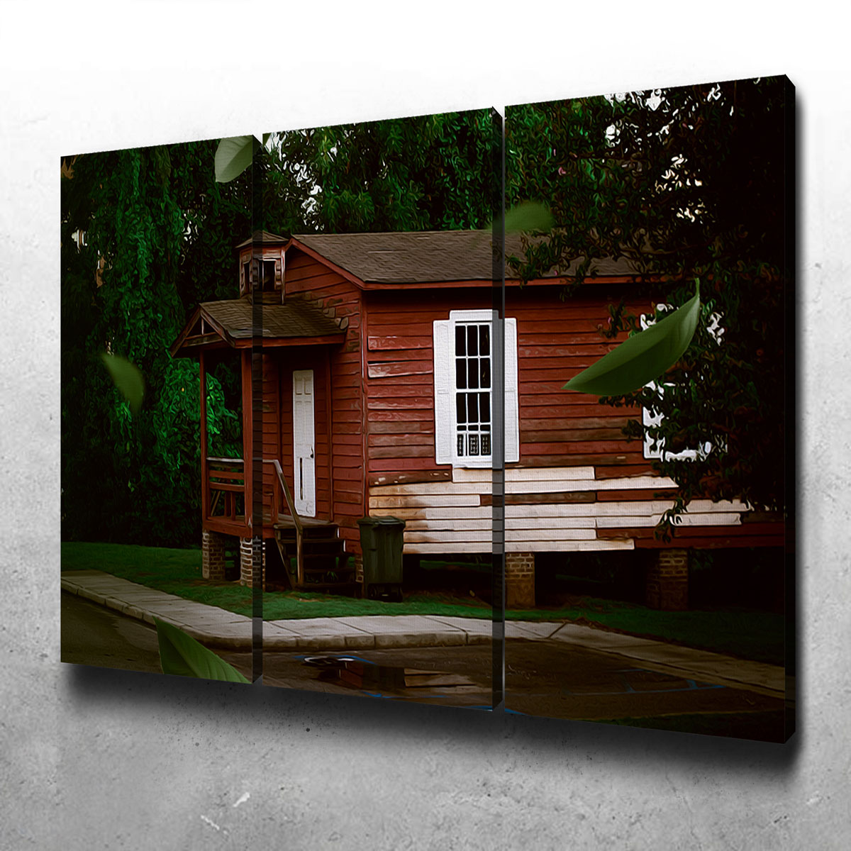 The Red House Wall Art