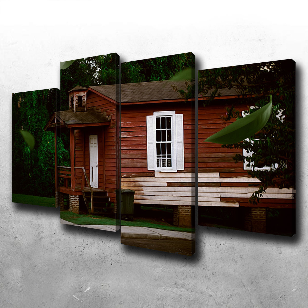 The Red House Wall Art