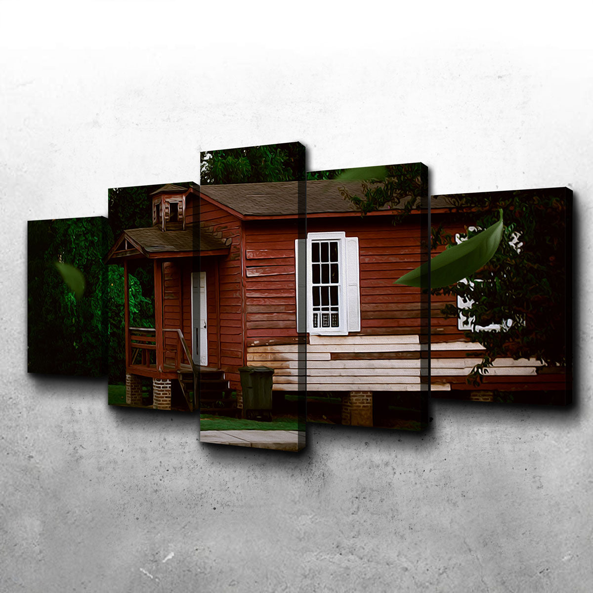 The Red House Wall Art