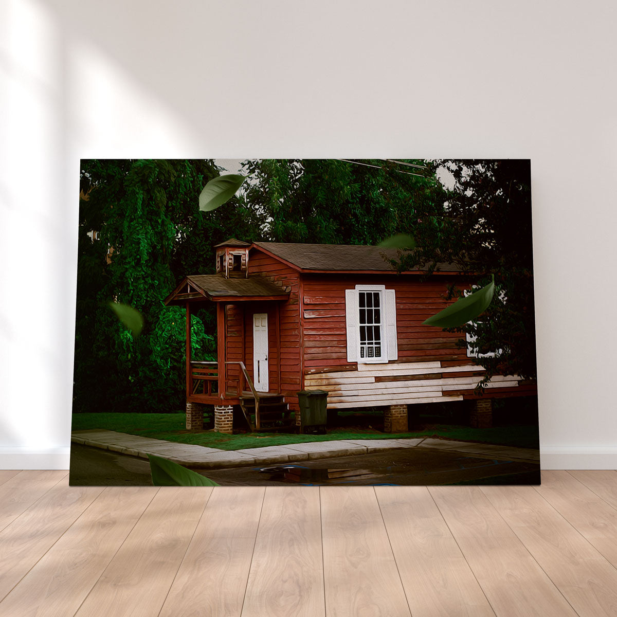 The Red House Wall Art