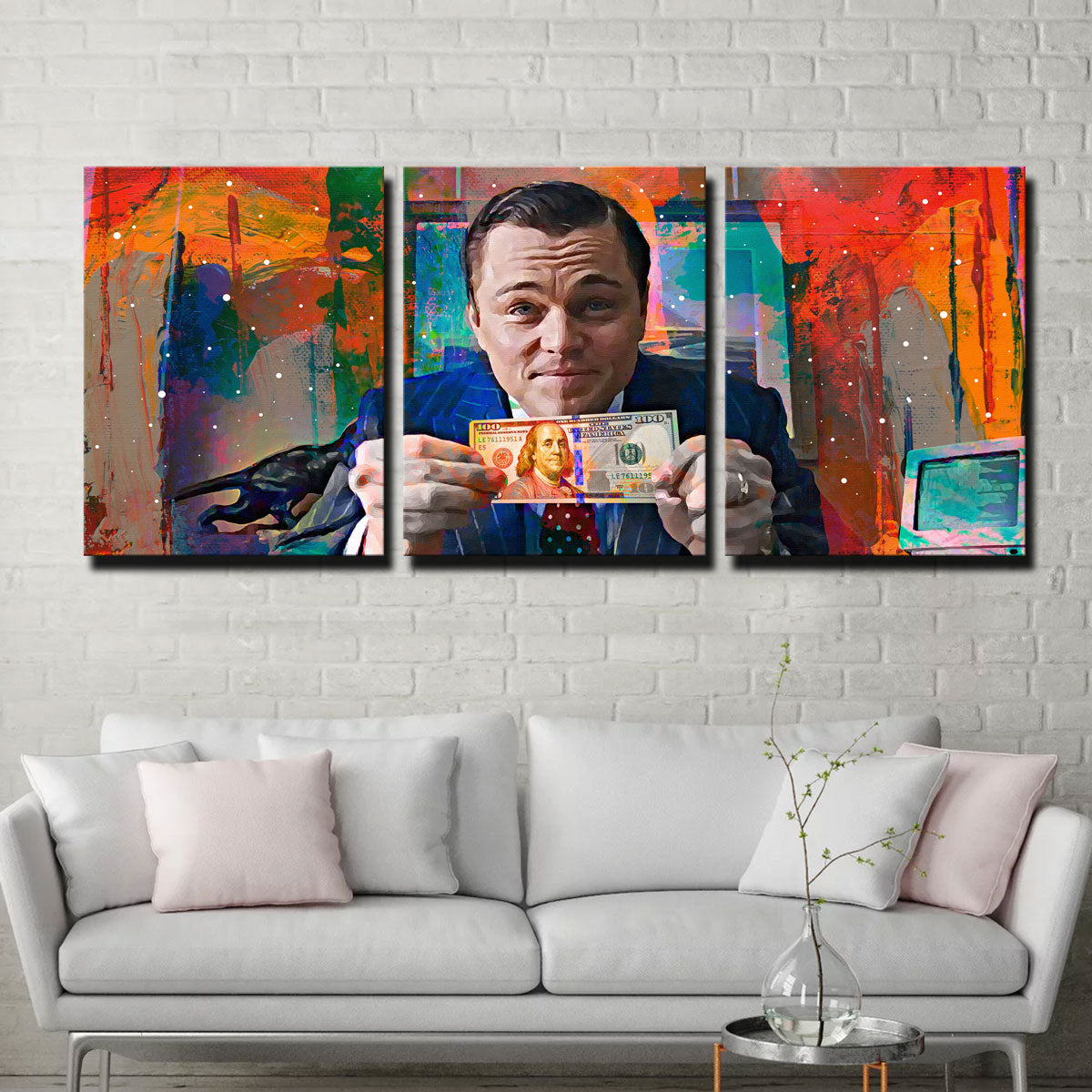 Wolf Of Wall Street Canvas Painting Photo Print Wall Art Fan Home Décor  16x20