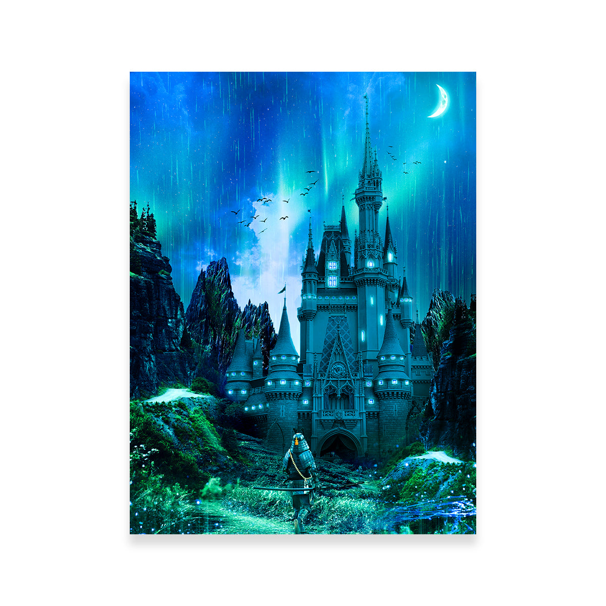The Castle Wall Art