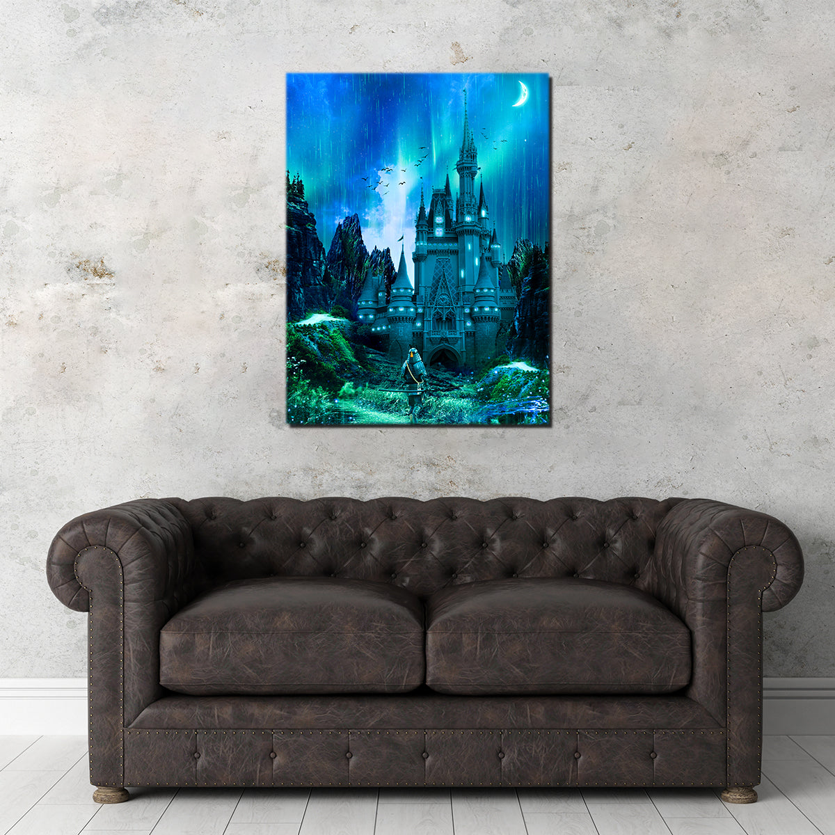 The Castle Wall Art