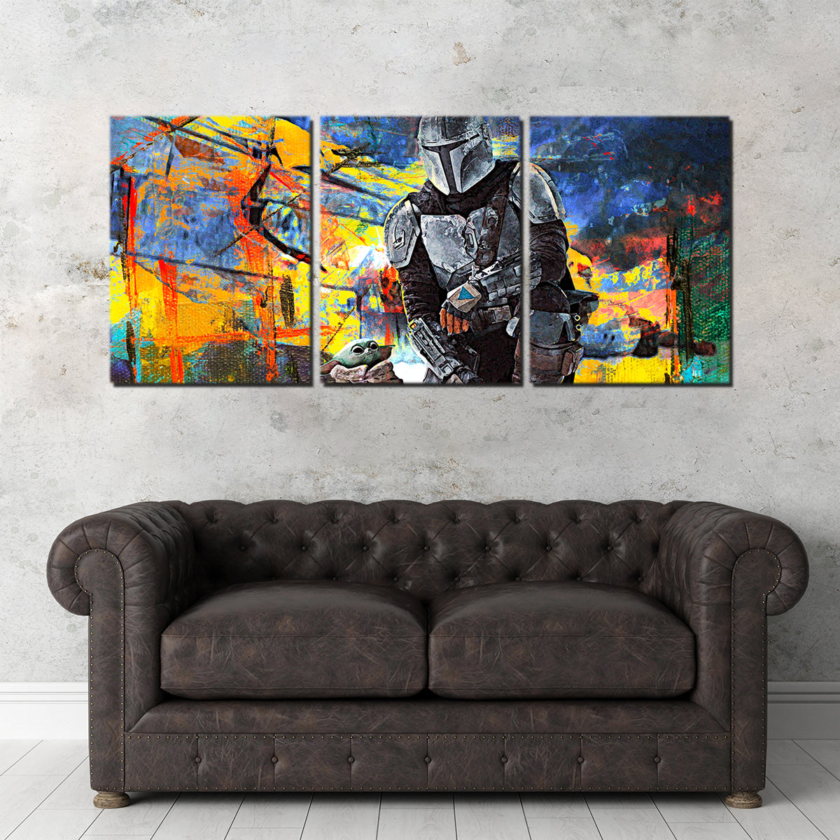 The Child, The Mandalorian Wall Art