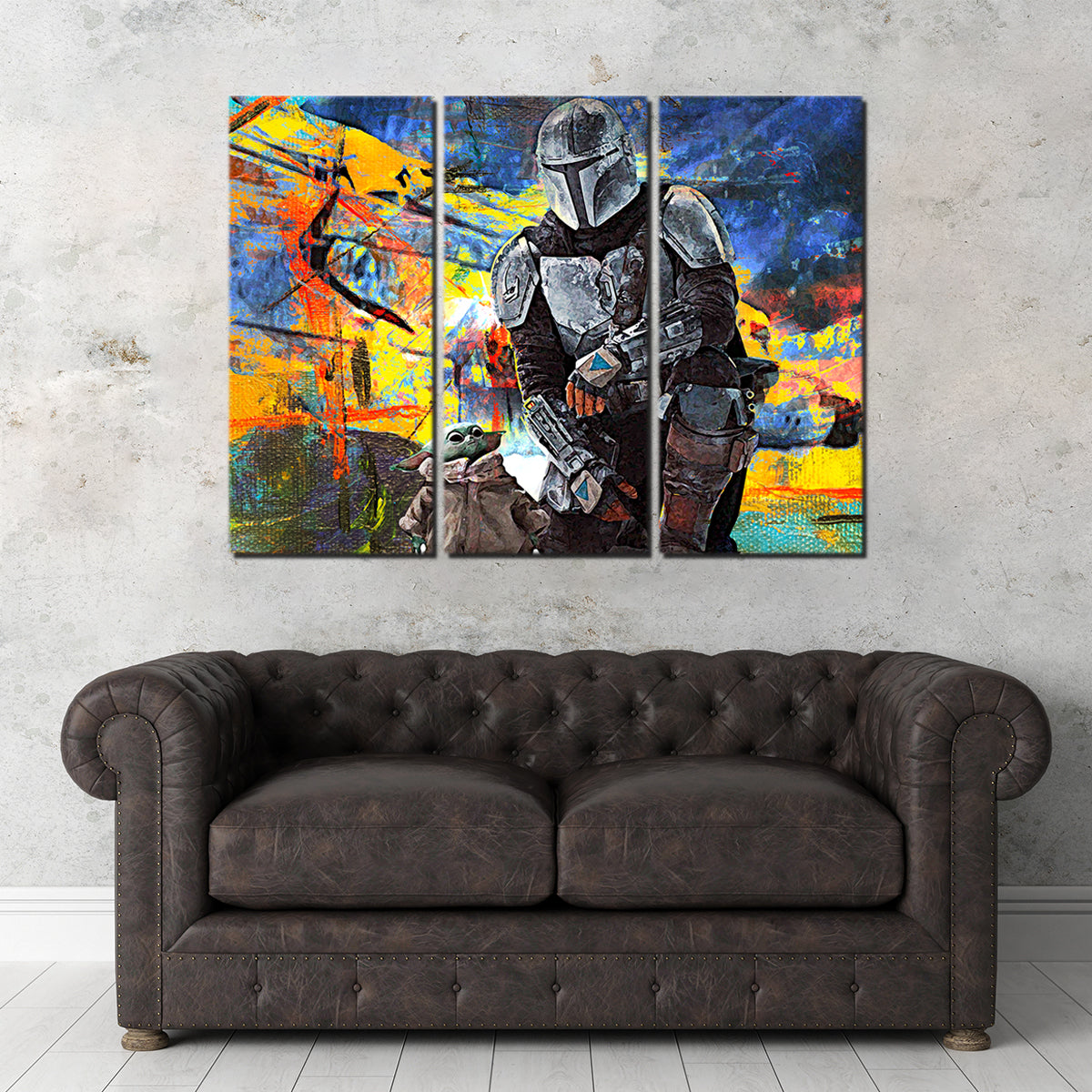 The Child, The Mandalorian Wall Art