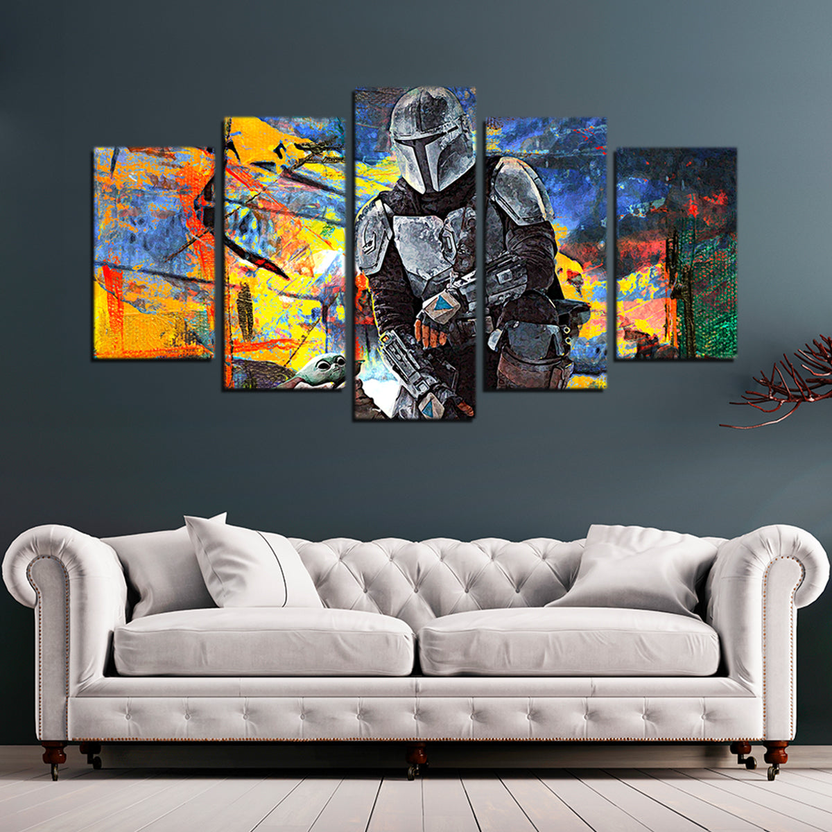 The Child, The Mandalorian Wall Art