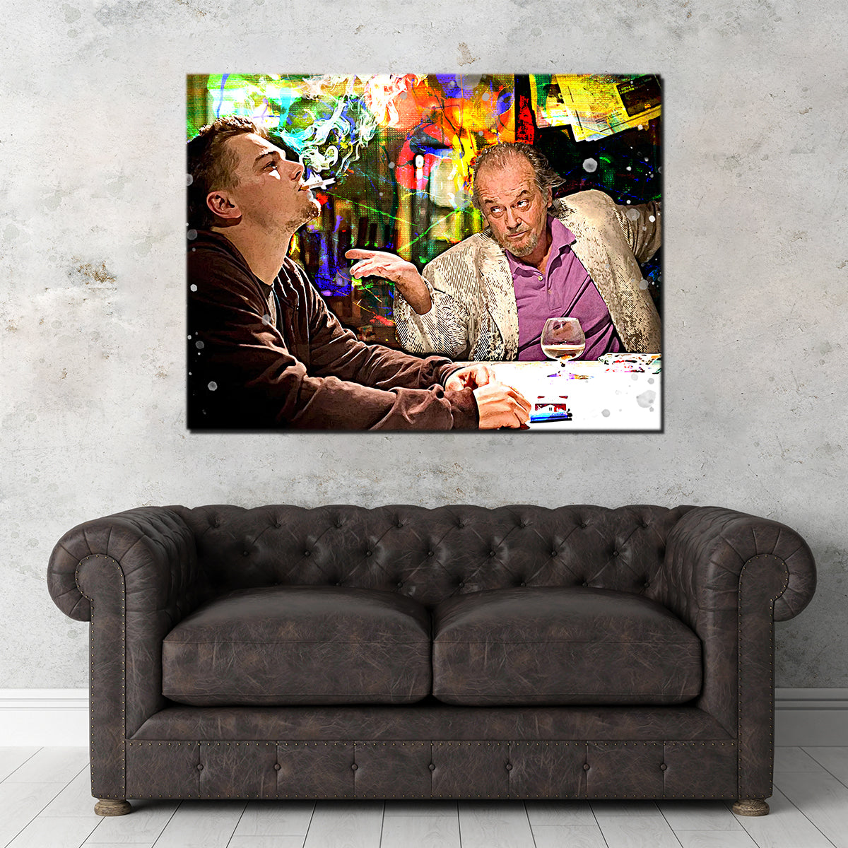 The Departed - Billy & Costello Wall Art