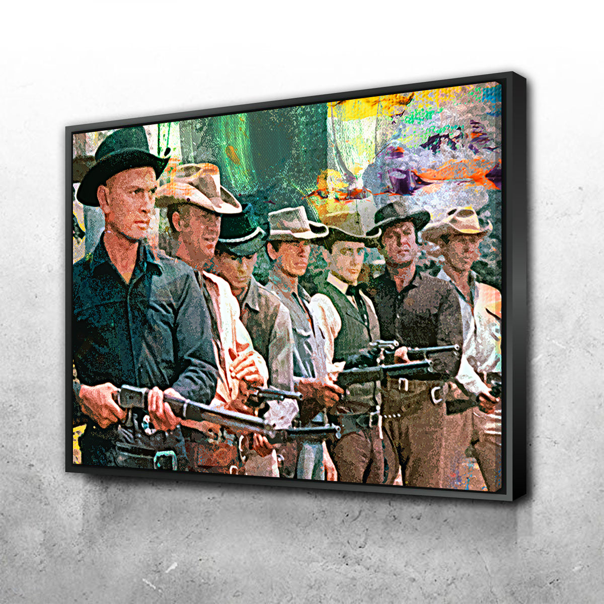 The Magnificent Seven Canvas Set