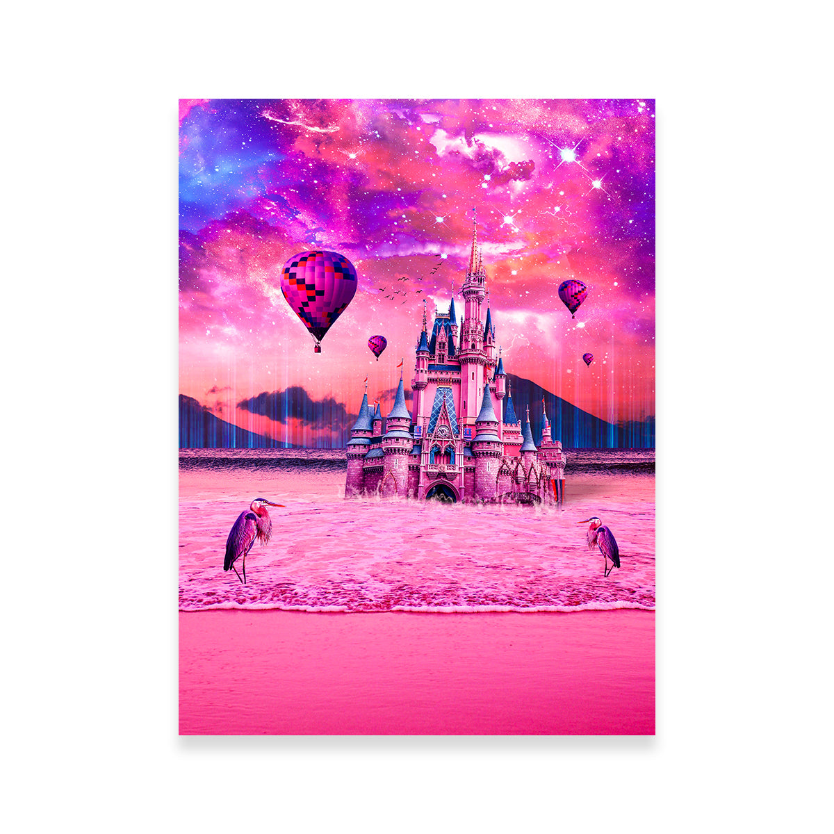 The Sunken Castle Wall Art