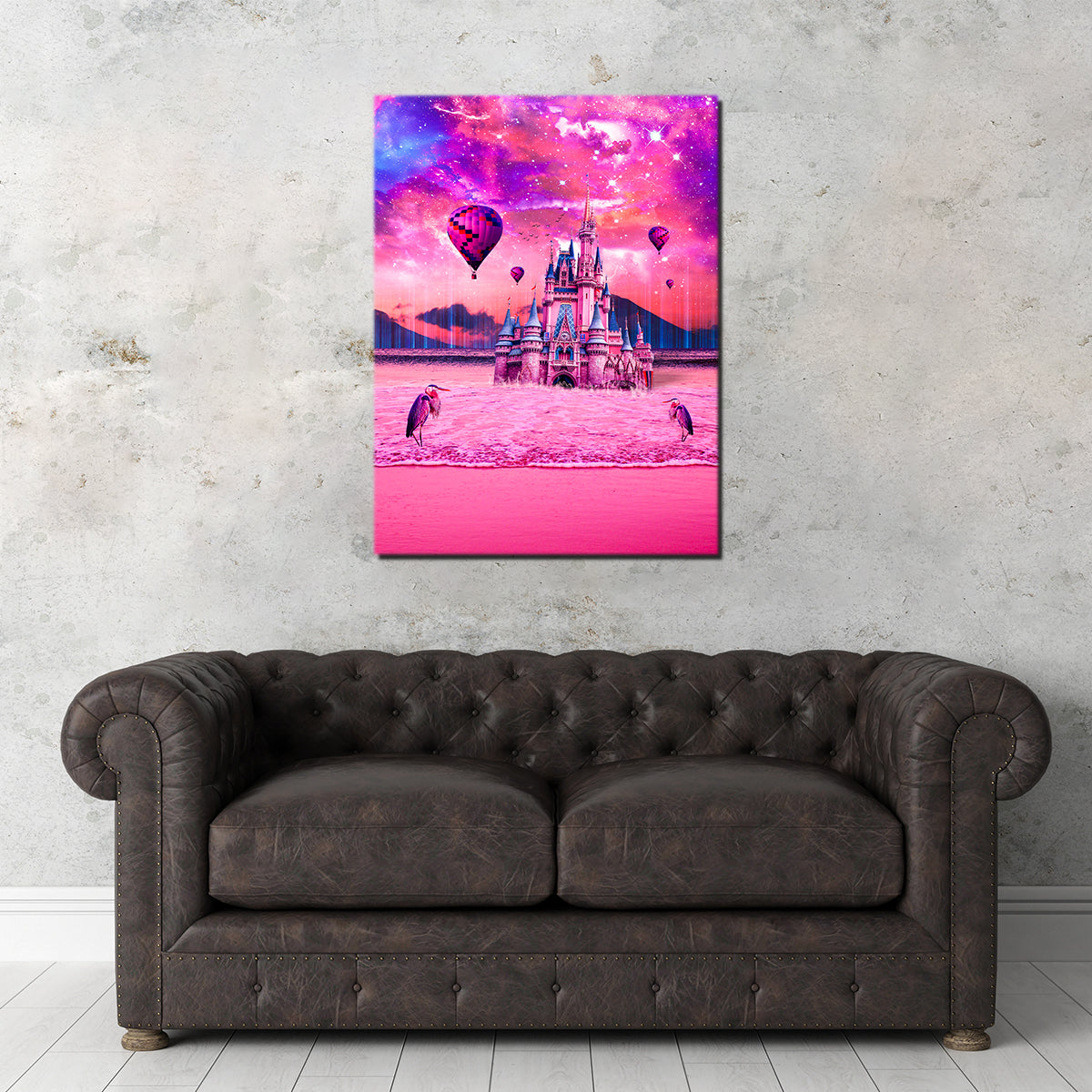 The Sunken Castle Wall Art