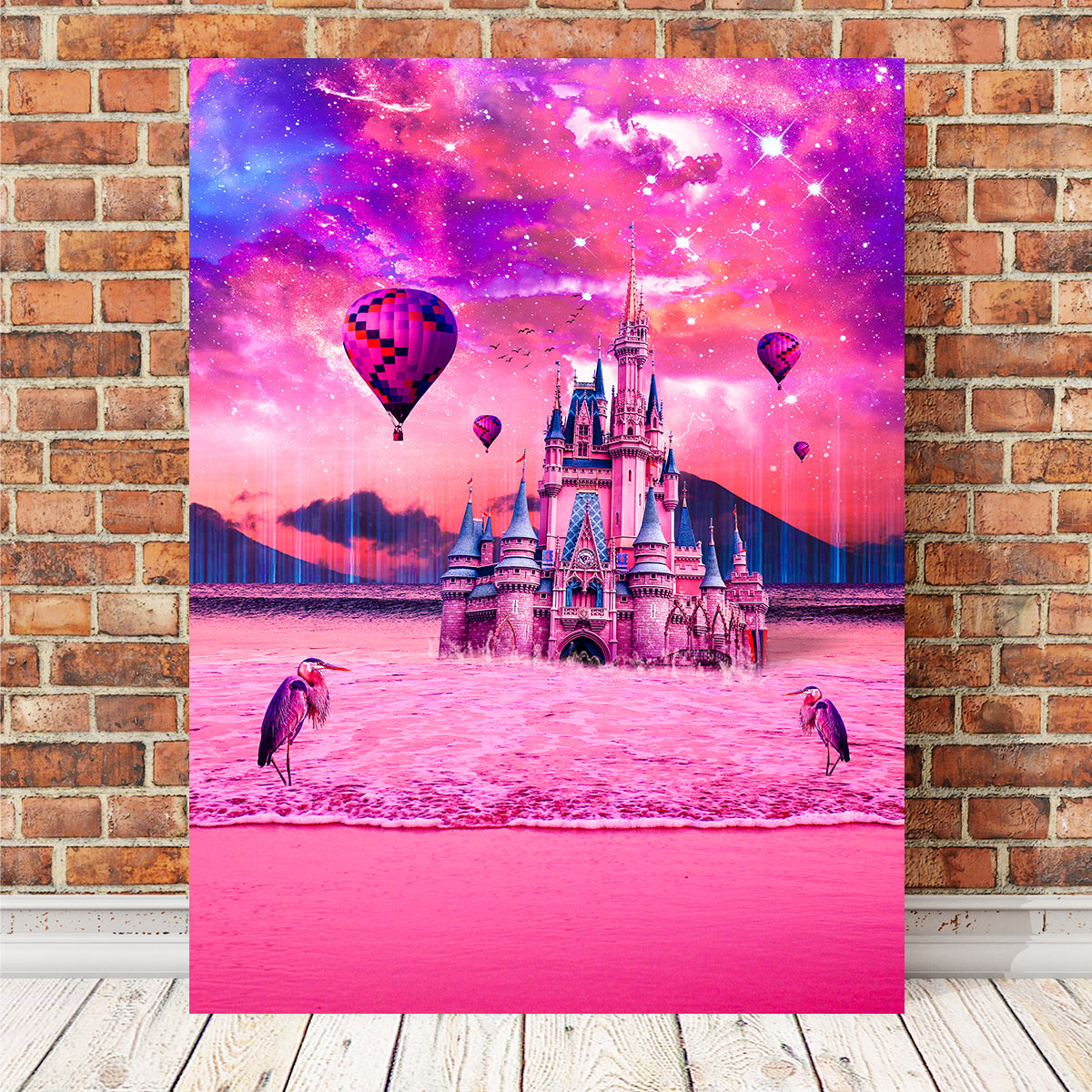 The Sunken Castle Wall Art