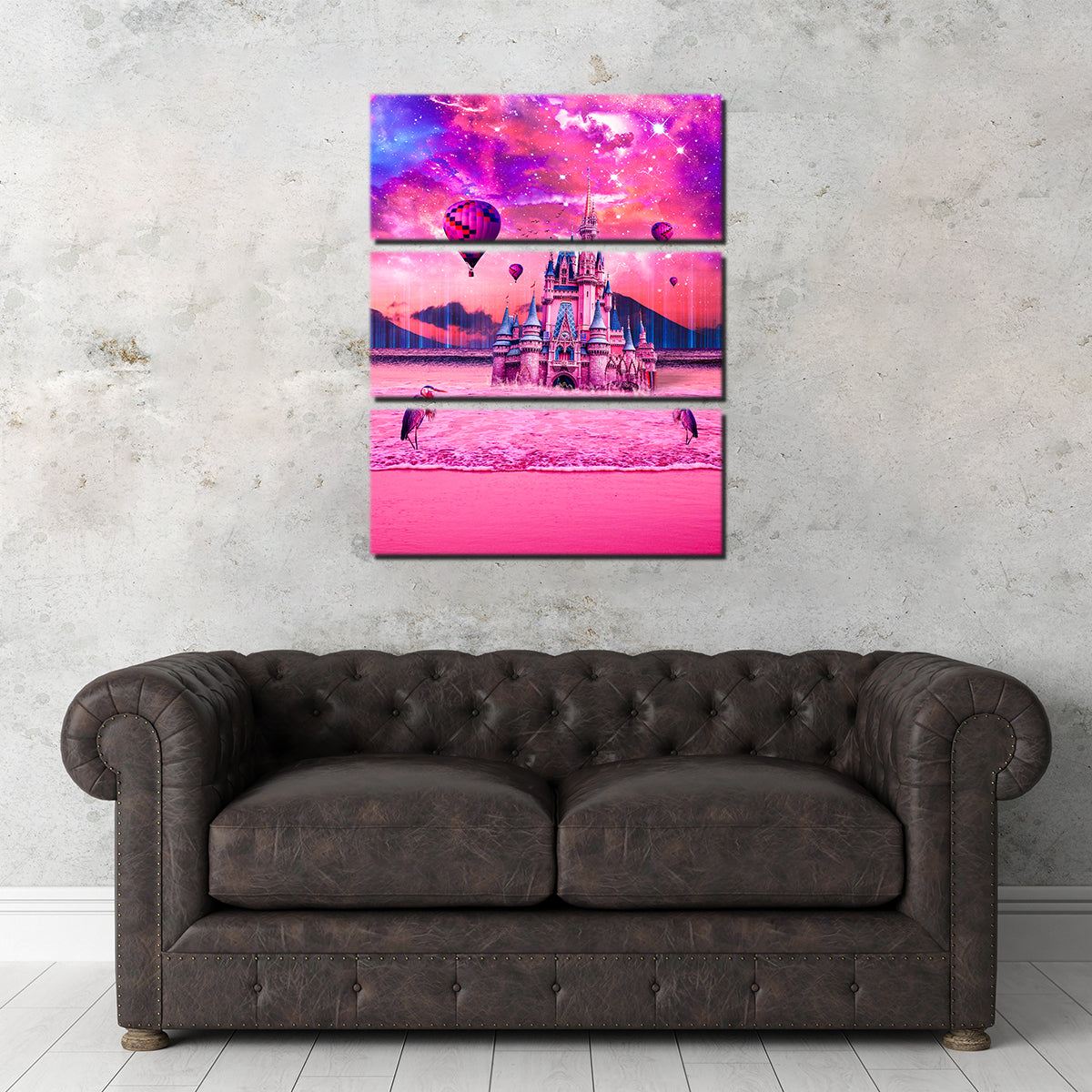 The Sunken Castle Wall Art