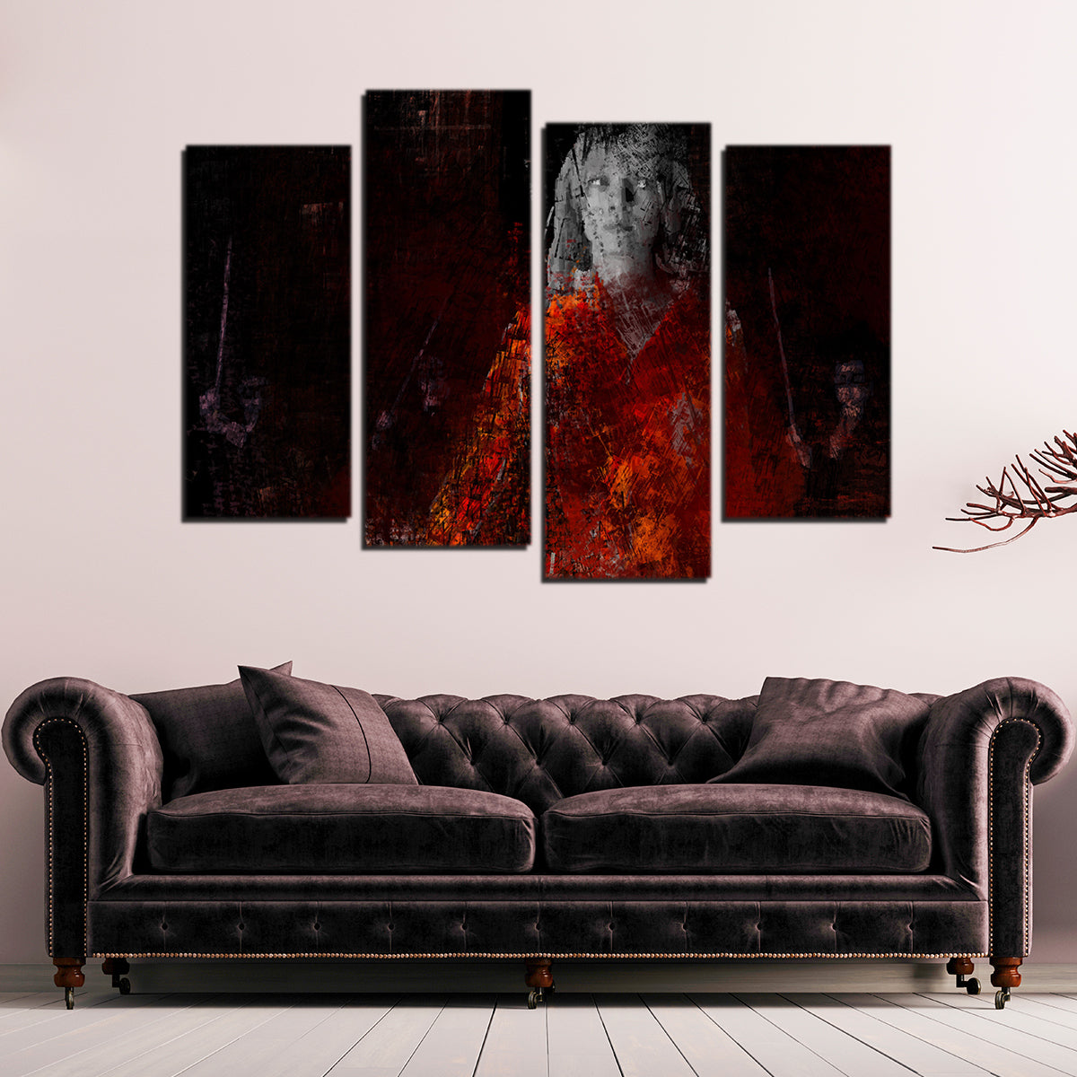 The Bride Vs Yakuza Wall Art
