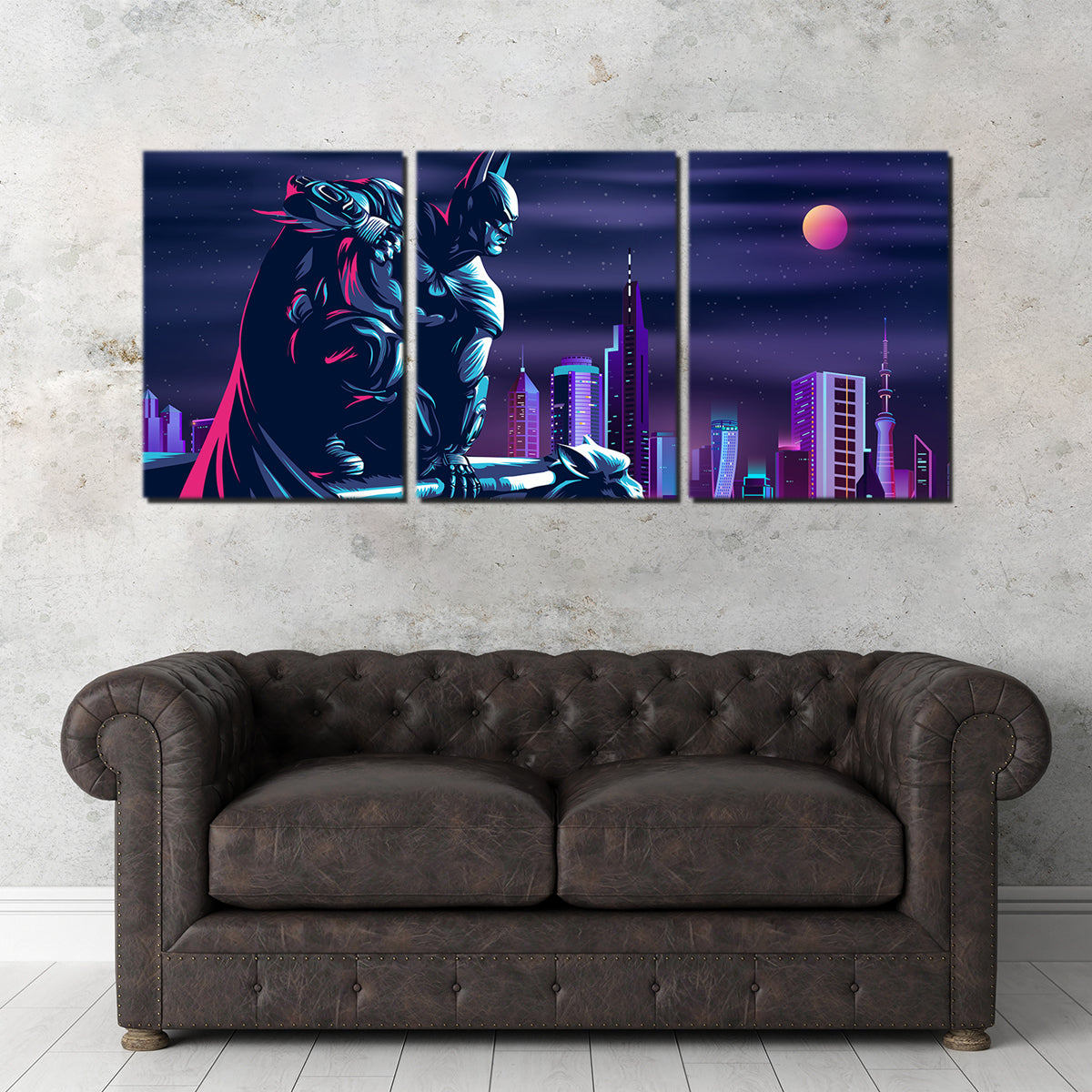 The Fearless Batman Wall Art
