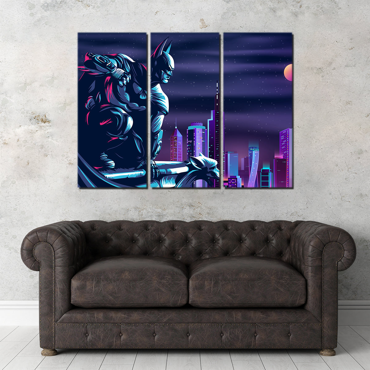 The Fearless Batman Wall Art