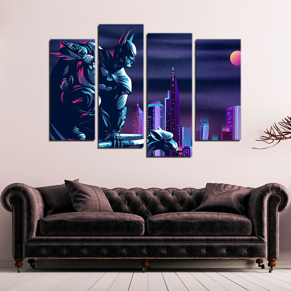 The Fearless Batman Wall Art